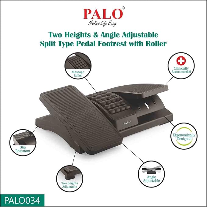 Palo Ergonomic Foot Rest PAL0034