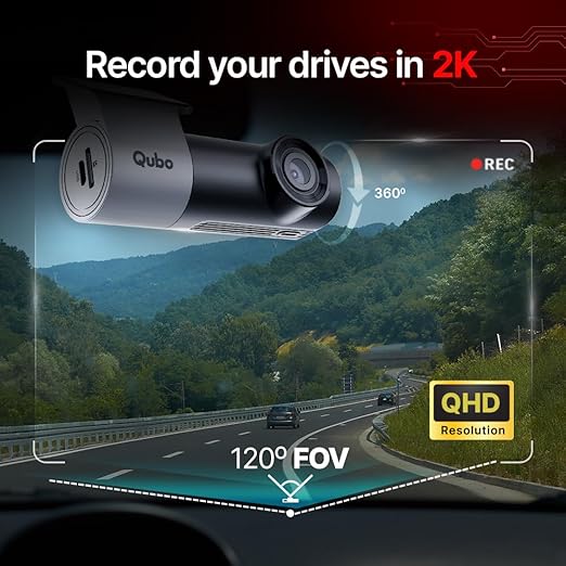 Qubo Dashcam Pro 2K
