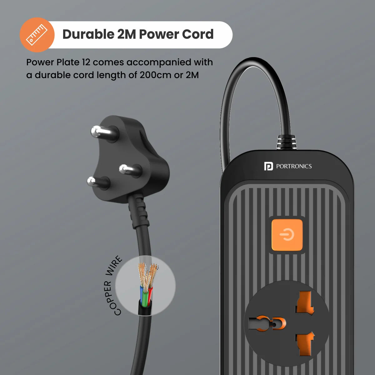 Portronics Power Plate 12