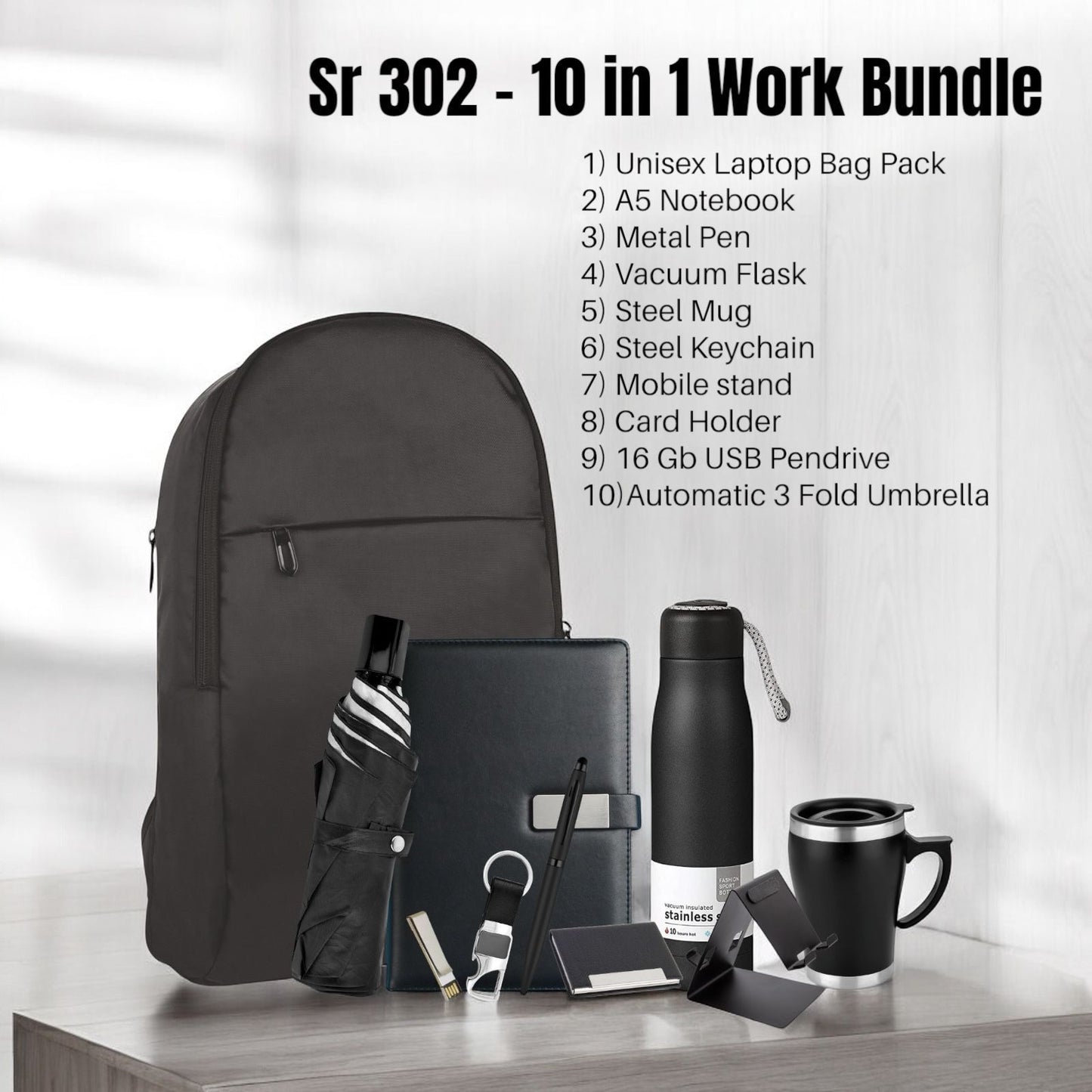 SR 302 10-in-1 Work Bundle