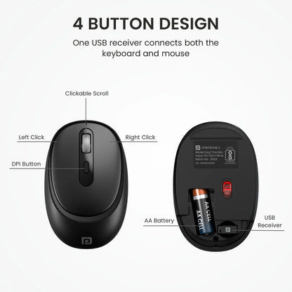 Portronics Key 7 Combo