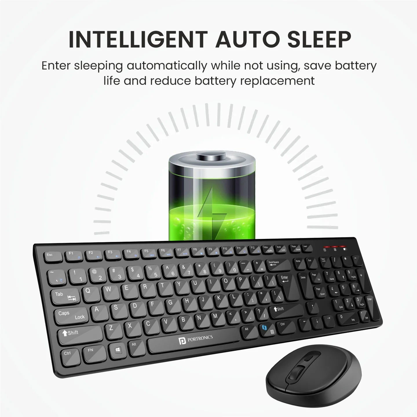 Portronics Key 7 Combo