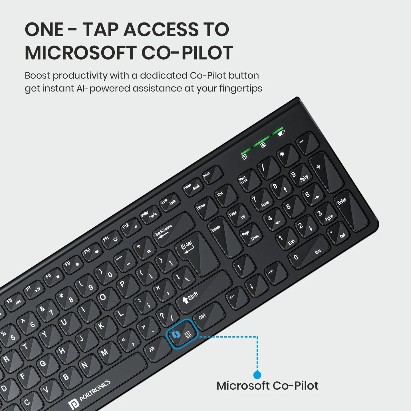 Portronics Key 7 Combo