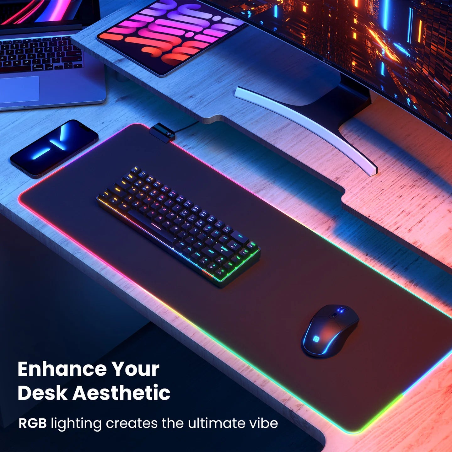 Portronics Comfipad Glow