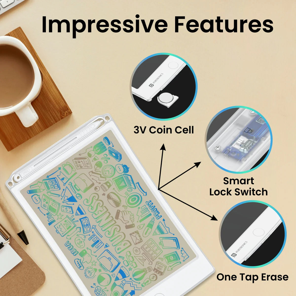 Portronics Ruffpad One