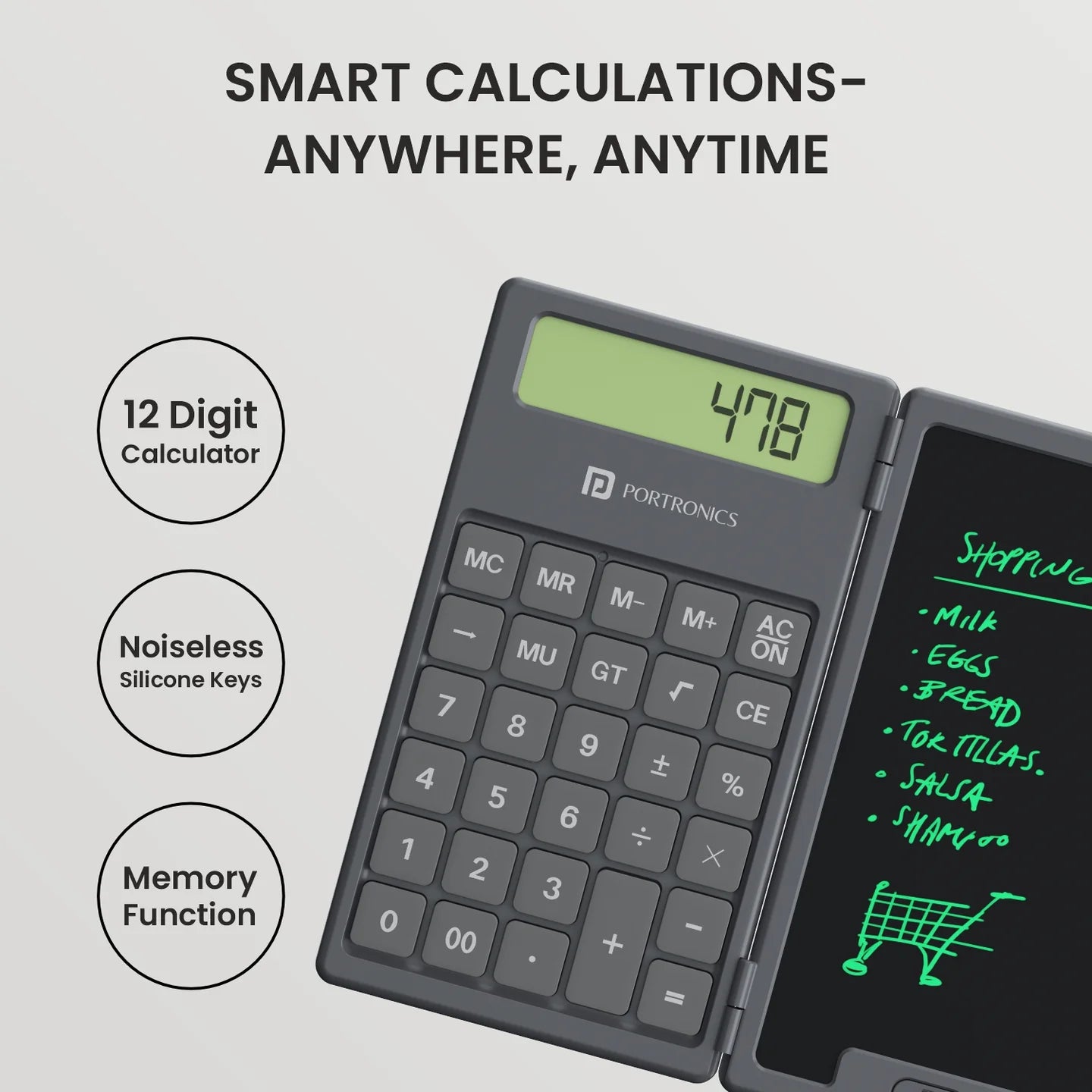 Portronics Ruffpad Calc