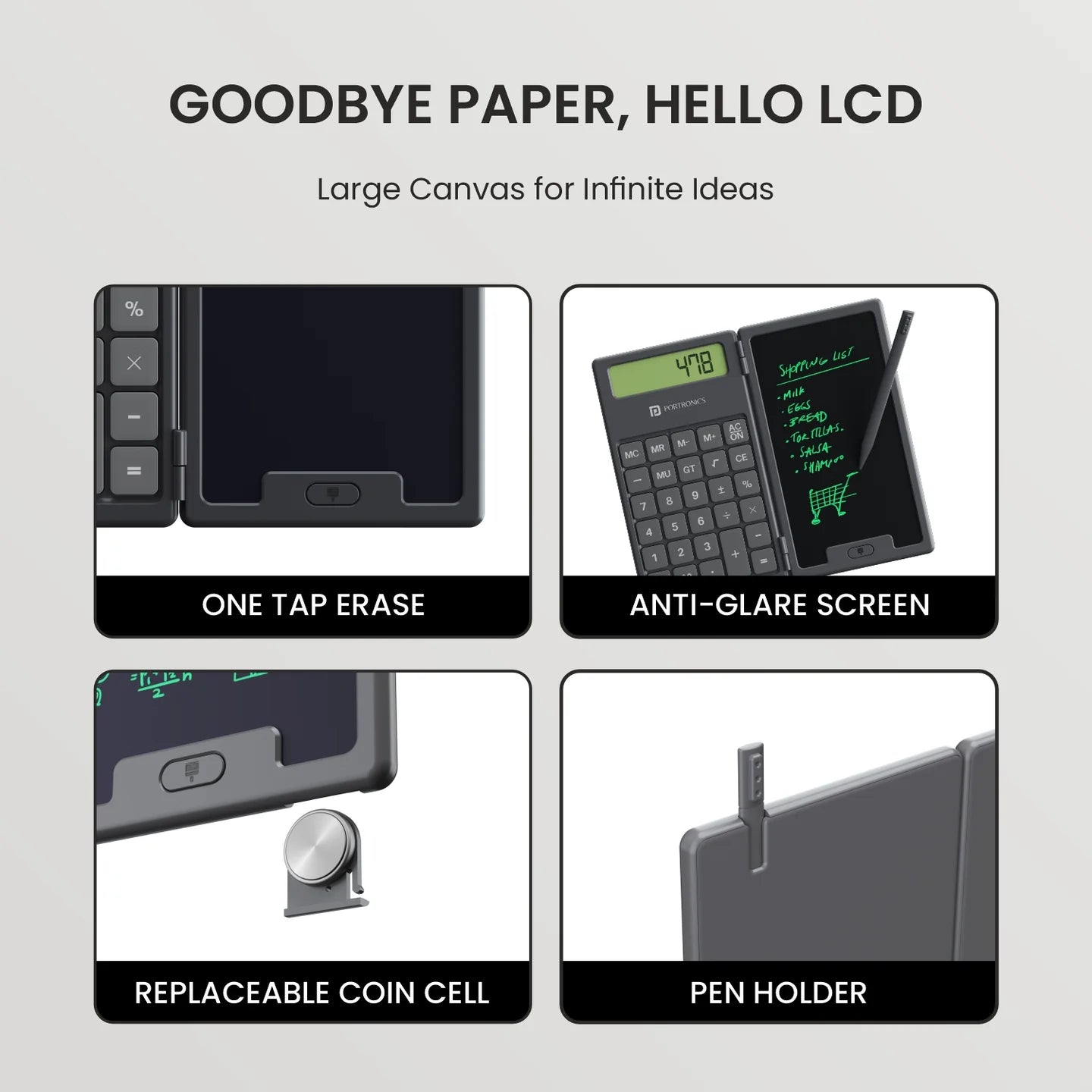 Portronics Ruffpad Calc