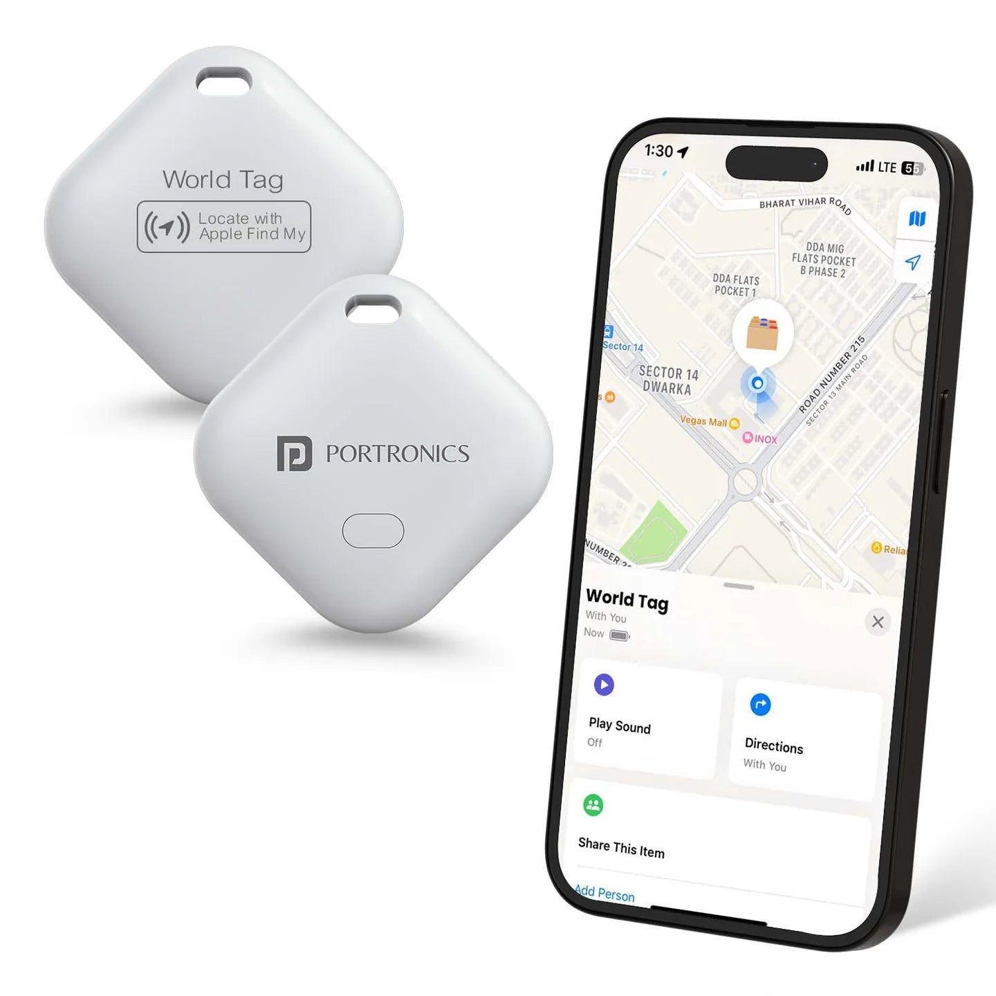 Portronics World Tag