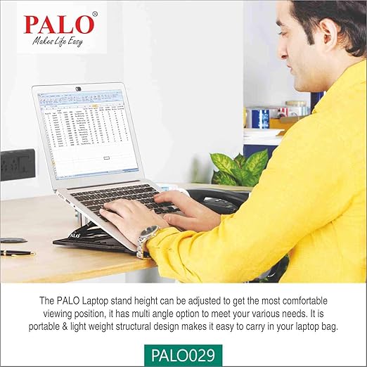 Palo Revolving Laptop Stand with Mobile Stand