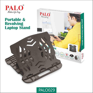 Palo Revolving Laptop Stand with Mobile Stand