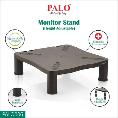 Palo Height Adjustable Monitor Riser/Printer Stand