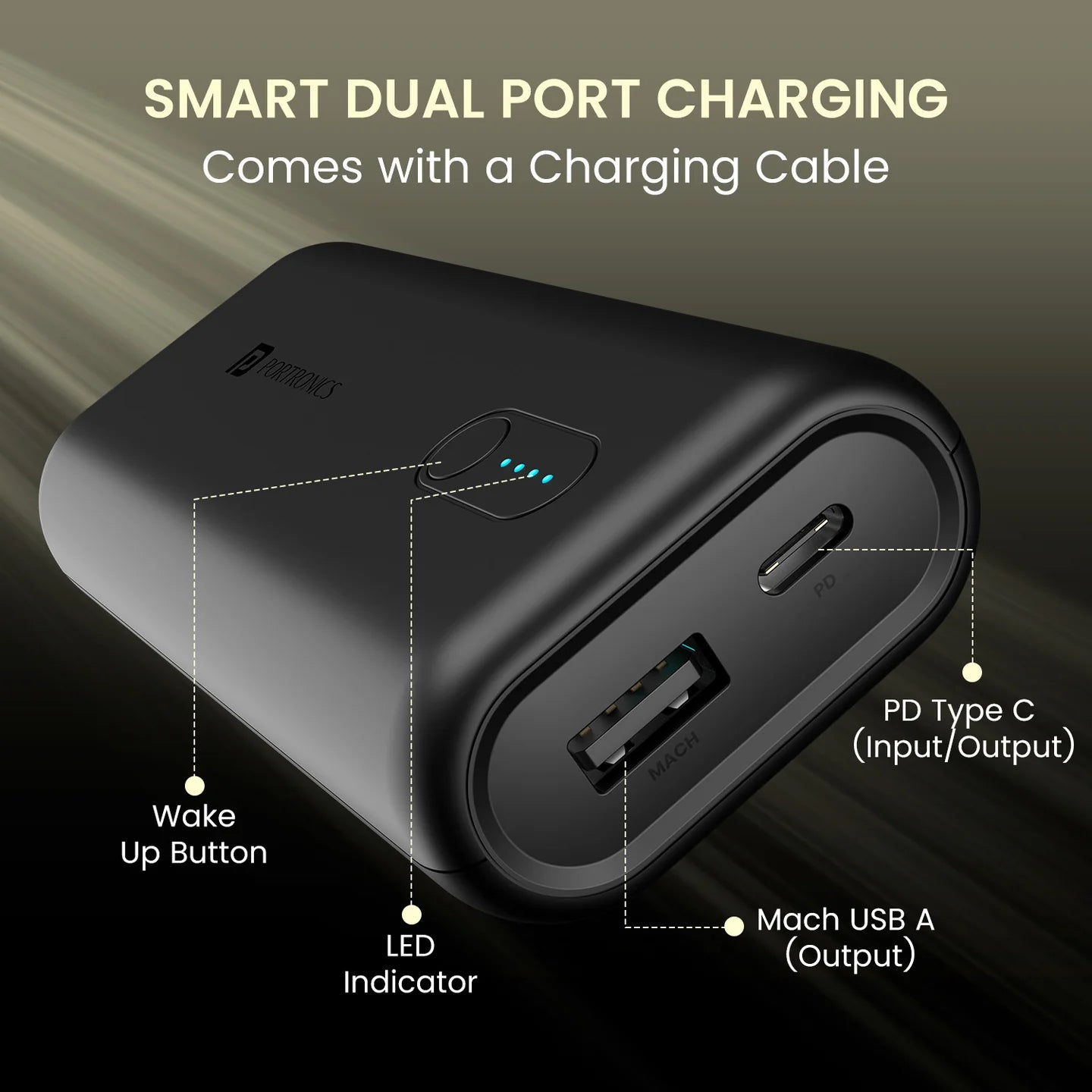 Portronics Power Pod 10K