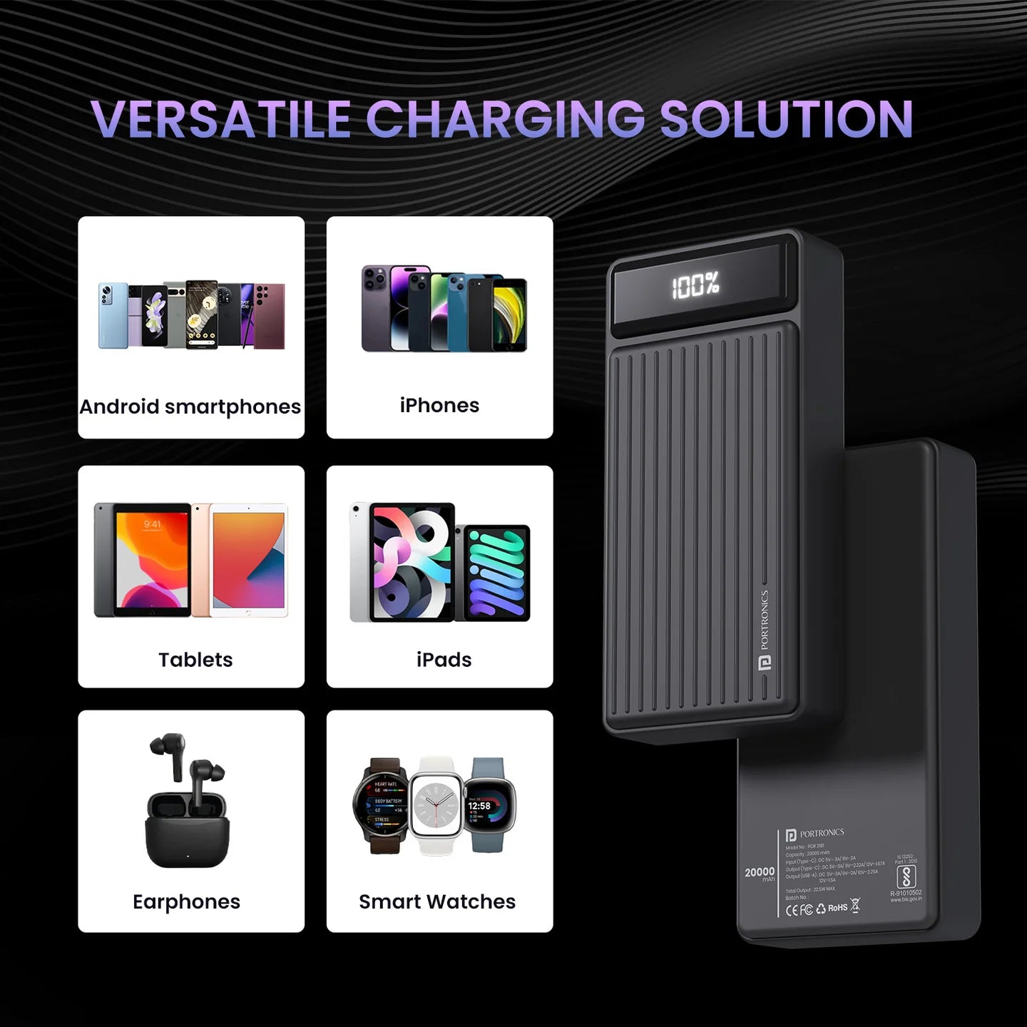 Portronics Luxcell B 20 K