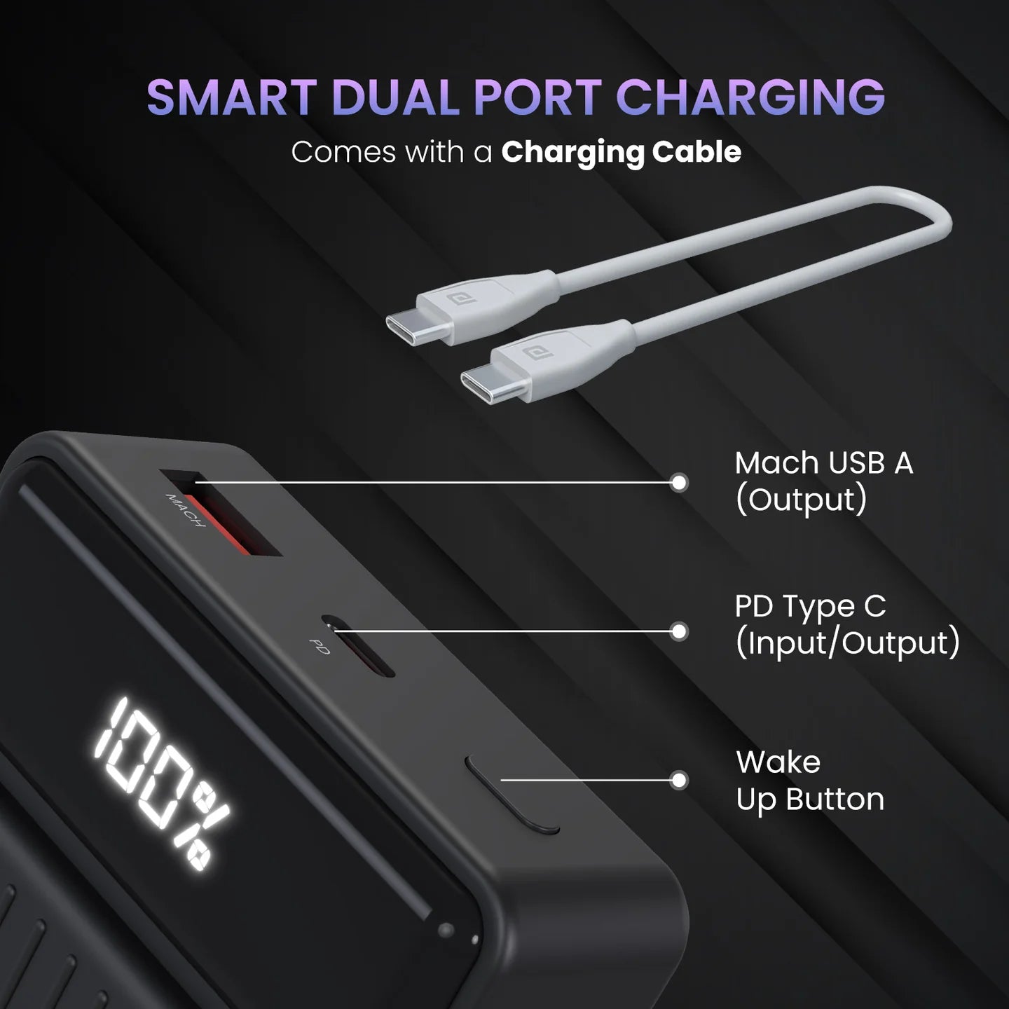Portronics Luxcell B 20 K