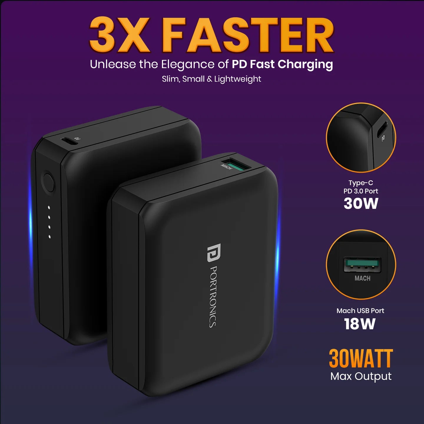 Portronics Power Pulse 30