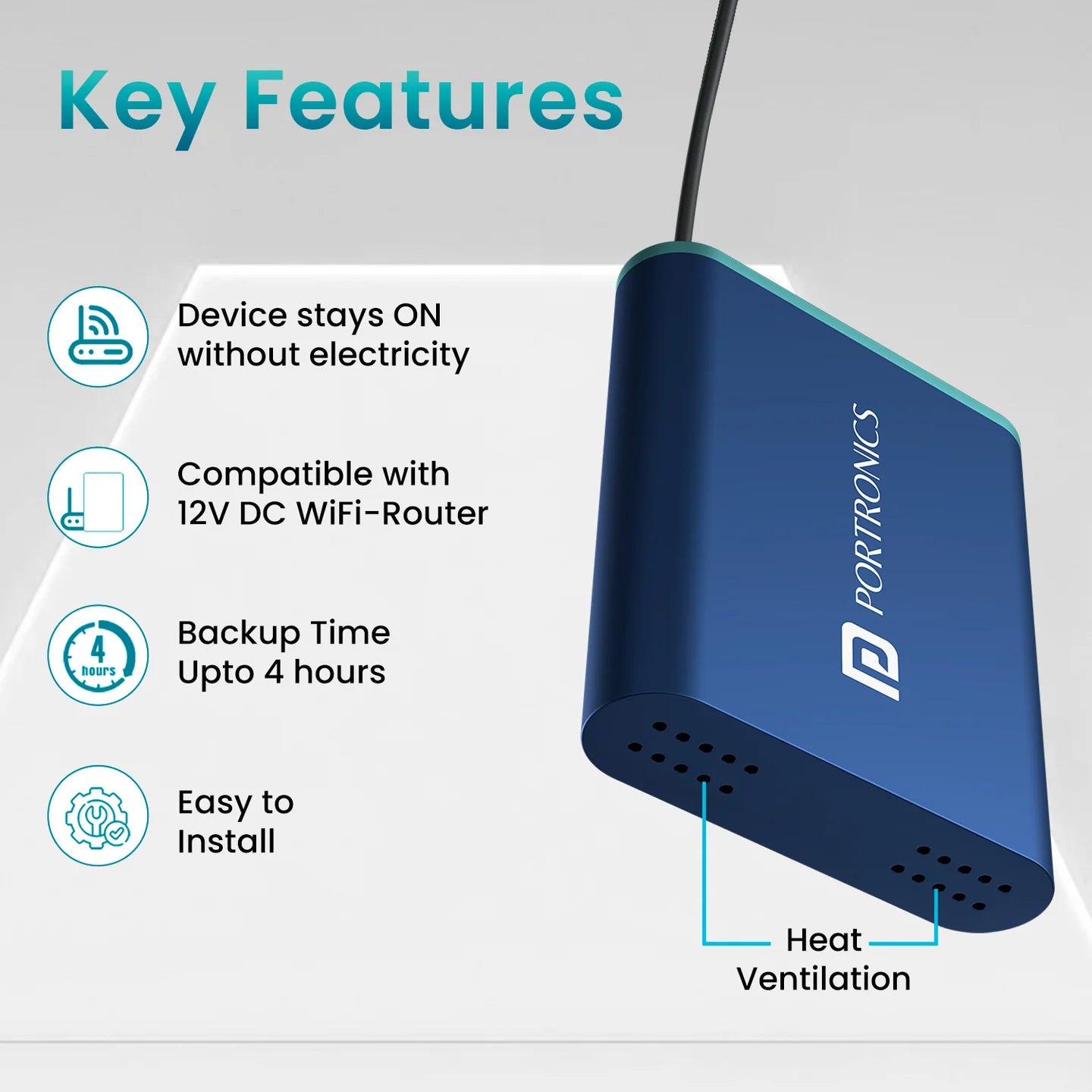Portronics Power Plus
