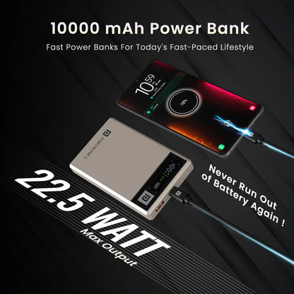 Portronics Luxcell Magclick 10K