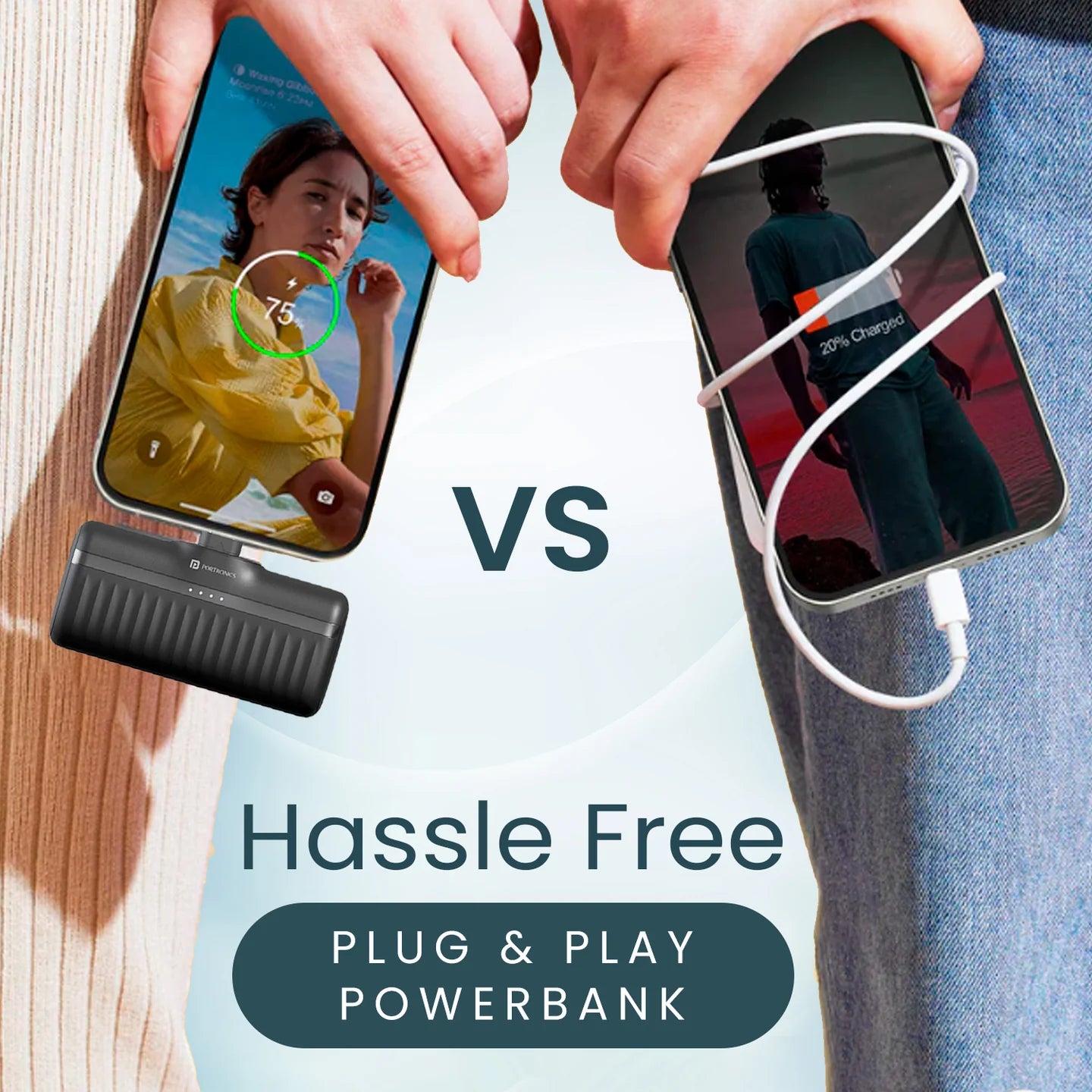 Portronics Power Pebble
