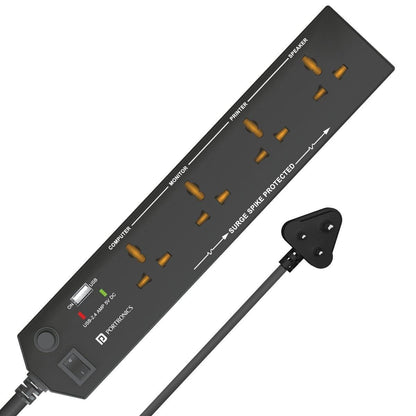 Portronics Power Plate 4