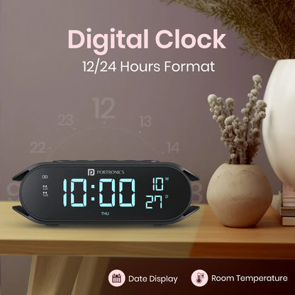 Portronics Volt clock Charger